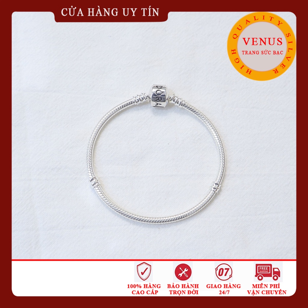 Vòng charm khóa trụ thường- Hàng cao cấp s925 ale- Mã sản phẩm VENUSCB