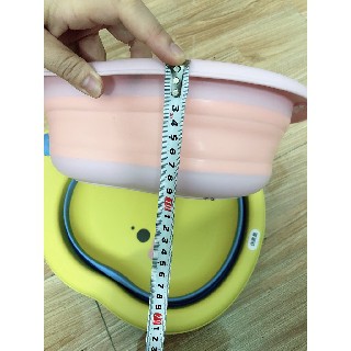 Chậu Rửa Mặt Gấp Gọn Hình Thỏ Đáng Yêu Cho Bé