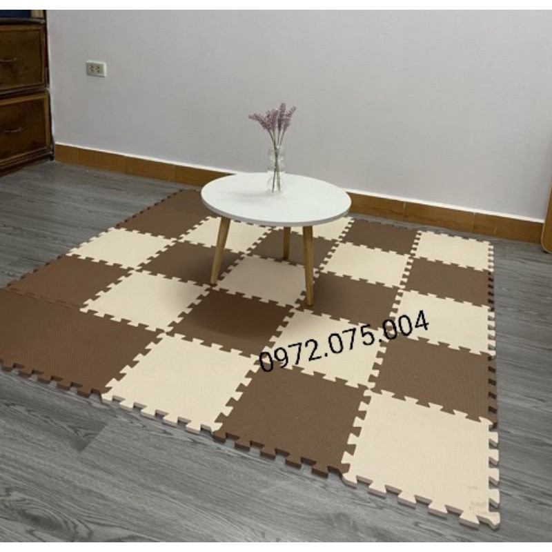 Thảm xốp trải sàn ko mùi 30x30 hàng xuất Nhật chọn đẹp
