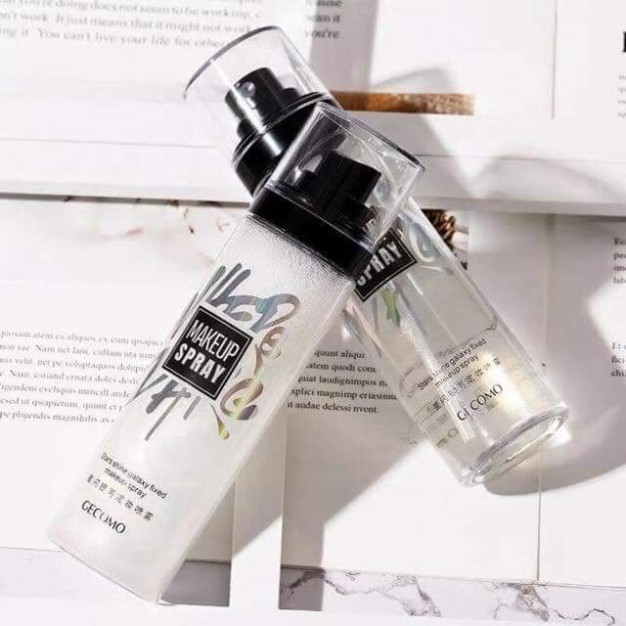 XỊT KHOÁNG GIỮ LỚP TRANG ĐIỂM GECOMO - KHÓA LỚP MAKEUP TẠO ĐỘ BÓNG CHO DA | BigBuy360 - bigbuy360.vn