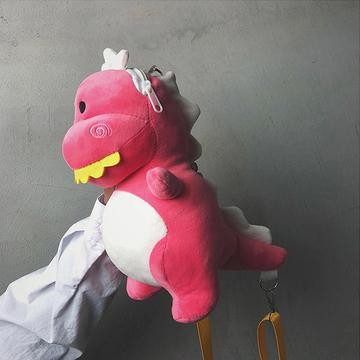 A004- TÚI XÁCH ĐEO VAI HOẠT HÌNH HÀN QUỐC DỄ THƯƠNG KHỦNG LONG ĐEO VAI | BigBuy360 - bigbuy360.vn