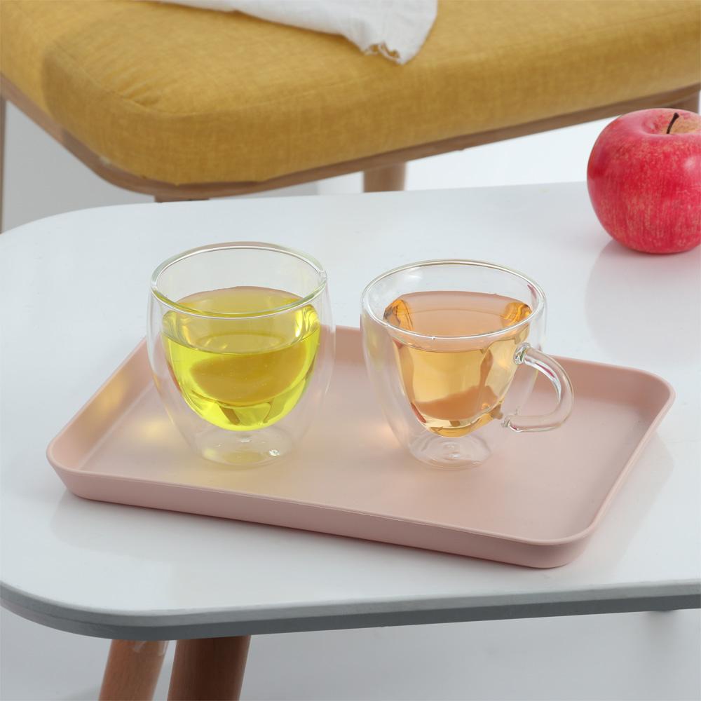 PISTA Cốc Uống Cà Phê Hai Lớp Cách Nhiệt Tiện Lợi
