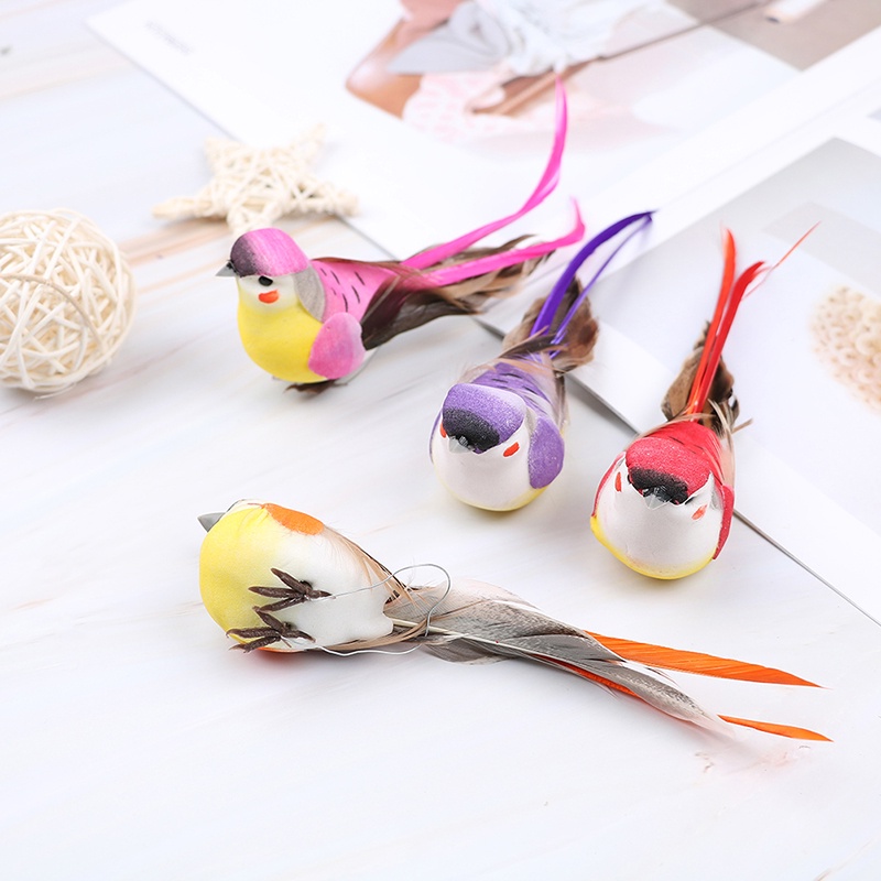 1 Tổ Chim Nhân Tạo Mini Dùng Để Trang Trí Sân Vườn