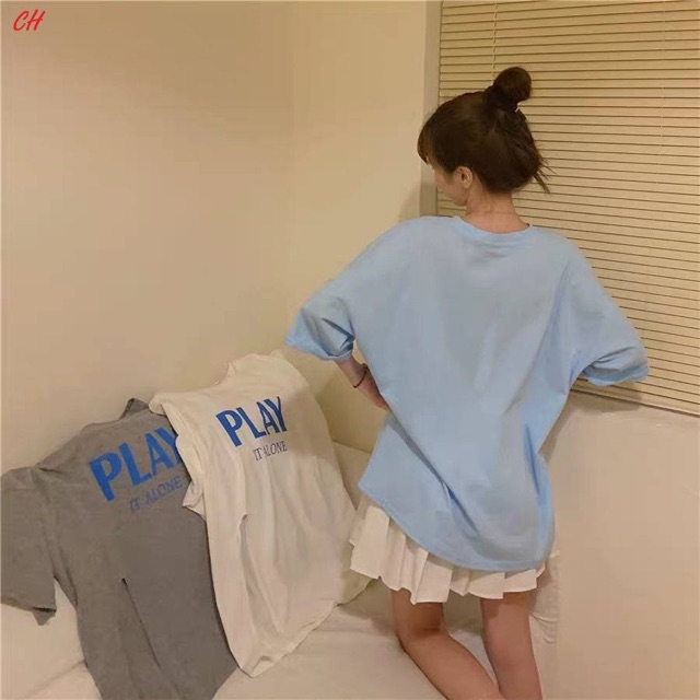 Áo Play xẻ hông Chất tixi COP978