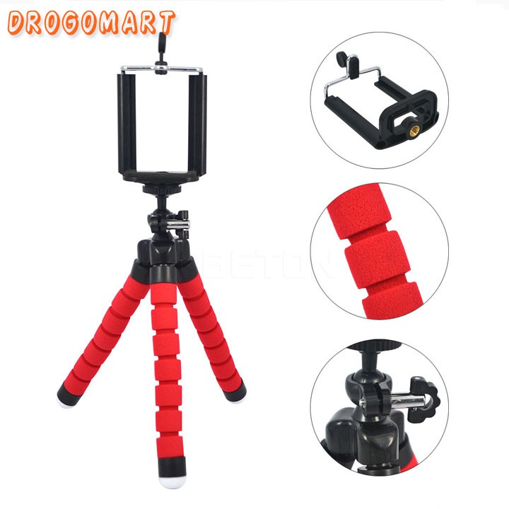 ( Freeship 99k ) Kẹp điện thoại bạch tuộc đa năng Tripod mini giá đỡ điện thoại, máy tính bảng ( Bảo hành chính hãng ) | BigBuy360 - bigbuy360.vn