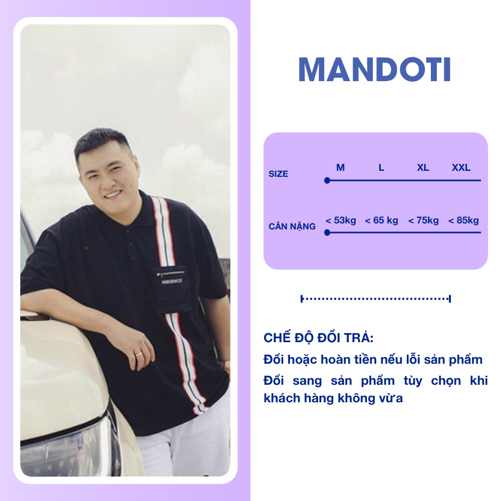 Áo polo nam thể thao Túi Khoá áo thun có cổ nam form rộng ngắn tay cotton cá sấu co dãn 4 chiều PL10