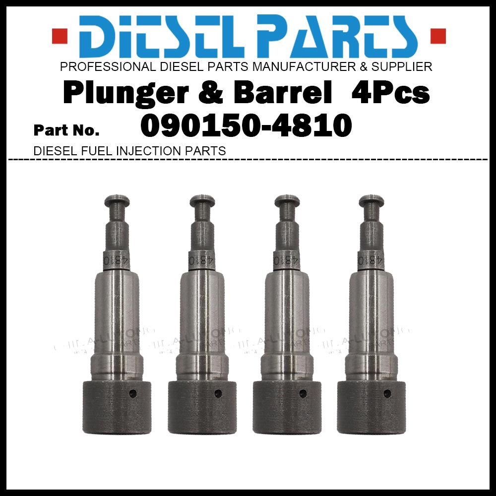 Lắp ráp pít tông 4x 4810 090150-4810 cho Mitsubishi Fuso Canter 4D31 4D31T 4D32 4D33 4D34