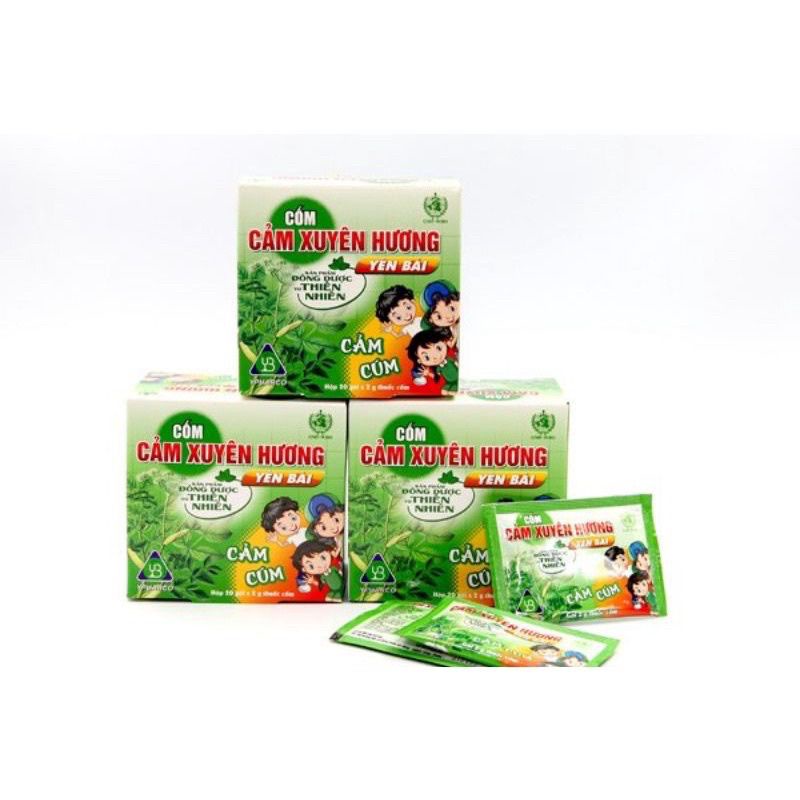 Cốm cảm xuyên hương Yên bái hộp 20 gói