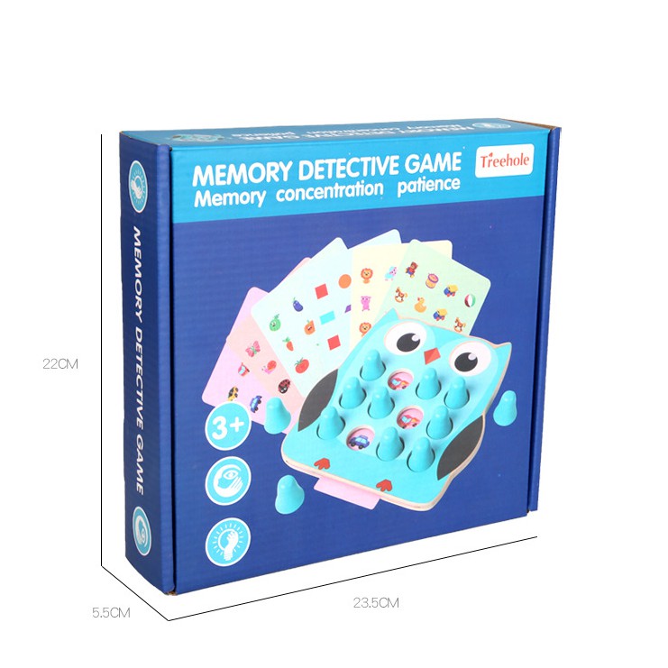Bộ Đồ Chơi Luyện Trí Nhớ Tìm Cặp Hình Con Cú