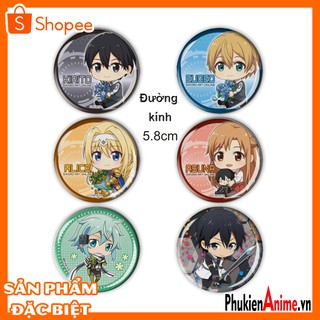 Shop Anime Hcm - SET 6 huy hiệu Anime Sword Art Online