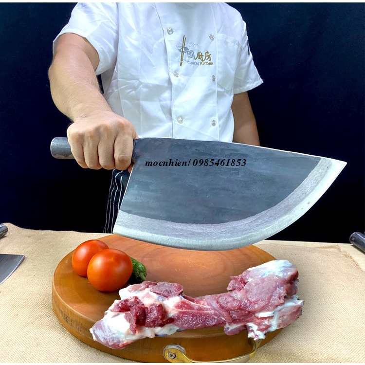 Dao Chặt Siêu Khỏe Rèn Từ Nhíp Xe Ô Tô Đẳng Cấp Master - Mộc Nhiên Phúc Sen