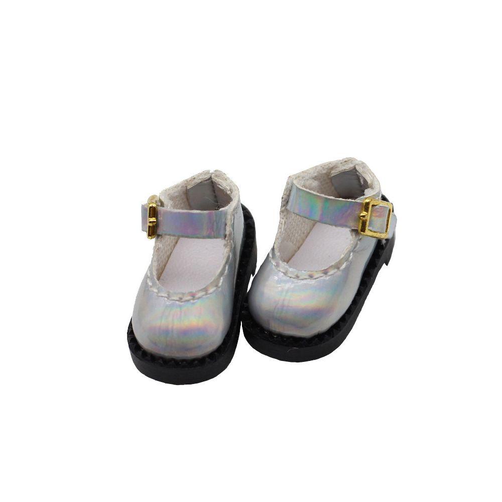 CLEVER Phụ Kiện Giày Da Sáng Màu Cho Búp Bê