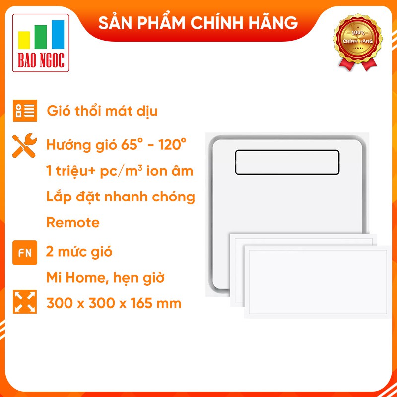 QUẠT ĐẢO GIÓ NHÀ BẾP XIAOMI YEELIGHT YLYB04YI