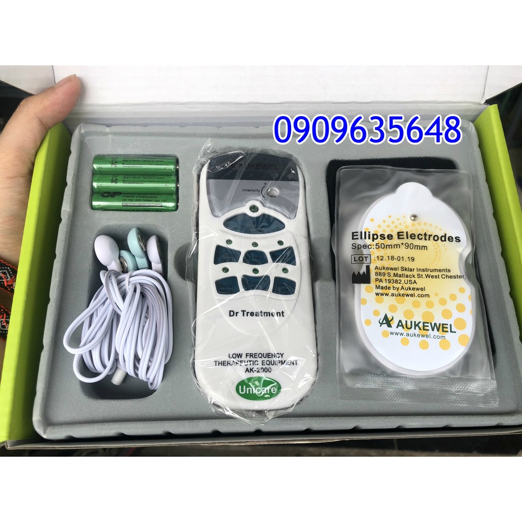 Máy Massage xung điện trị liệu thương hiệu Đức Aukewel AK-2000