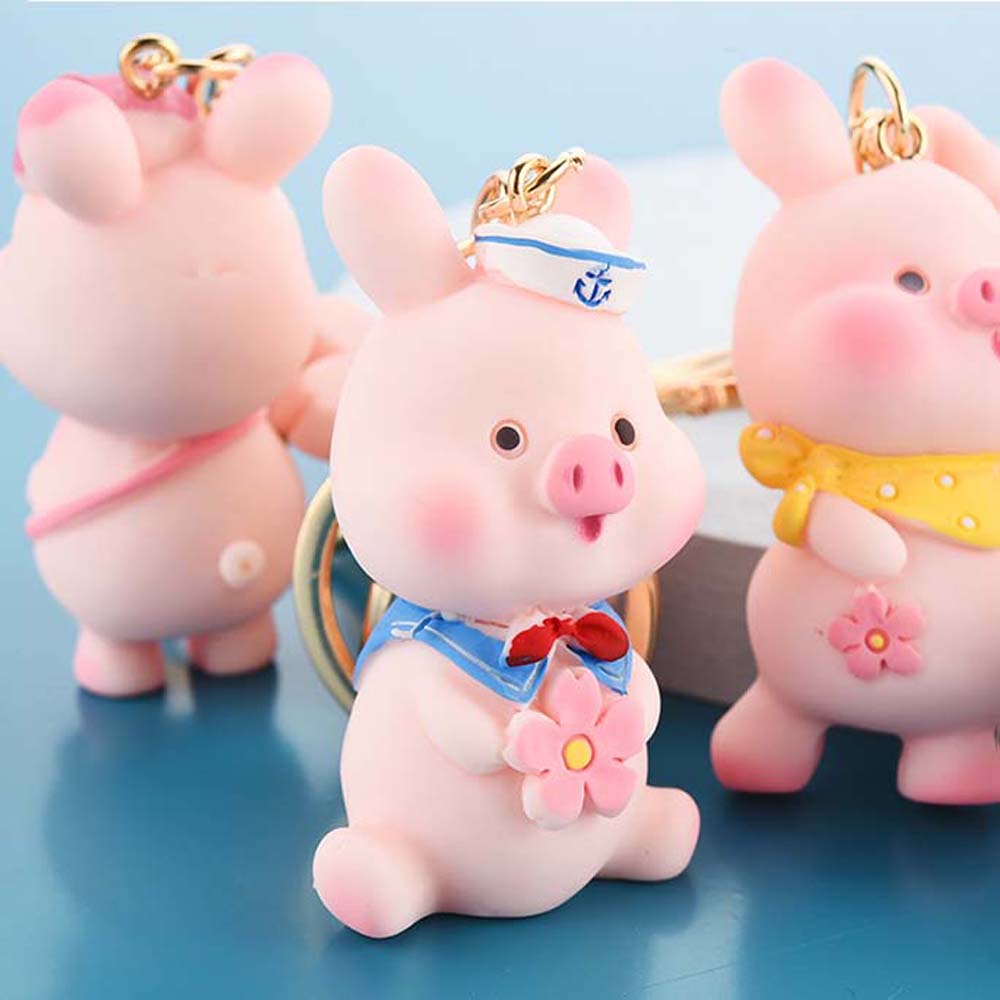 Móc Khóa Hình Heo Con Xinh Xắn
