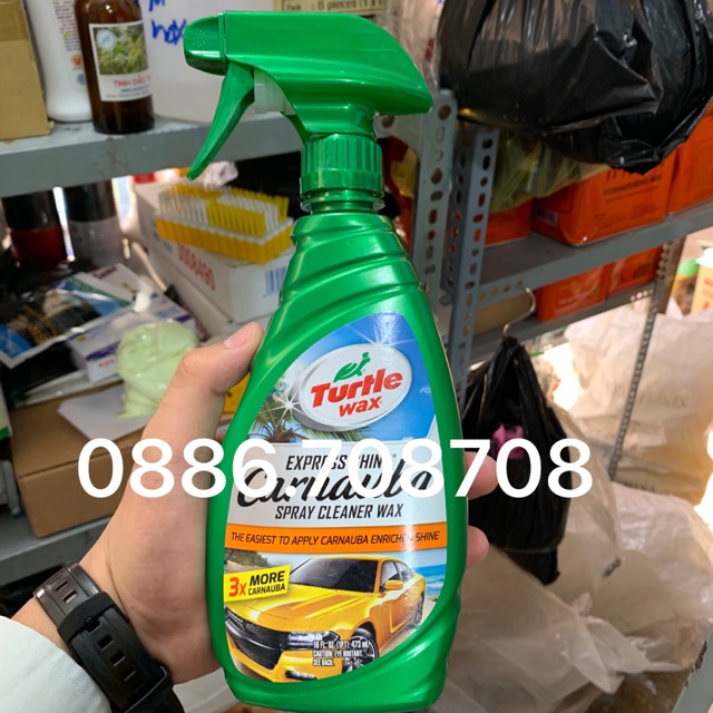 Chai Xịt Đánh Bóng Sơn Con Rùa Turtle Wax