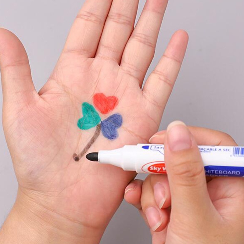 Set 12 Bút Lông Viết Bảng Không Độc Hại Có Thể Xóa Được