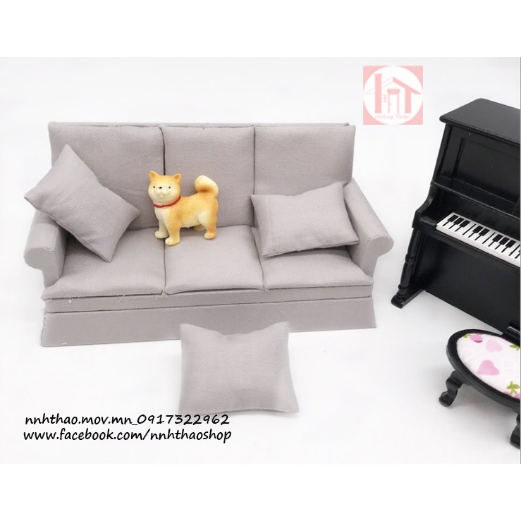Miniature_Ghế sofa (1:12)