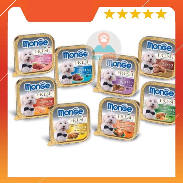 Pate cho chó Monge