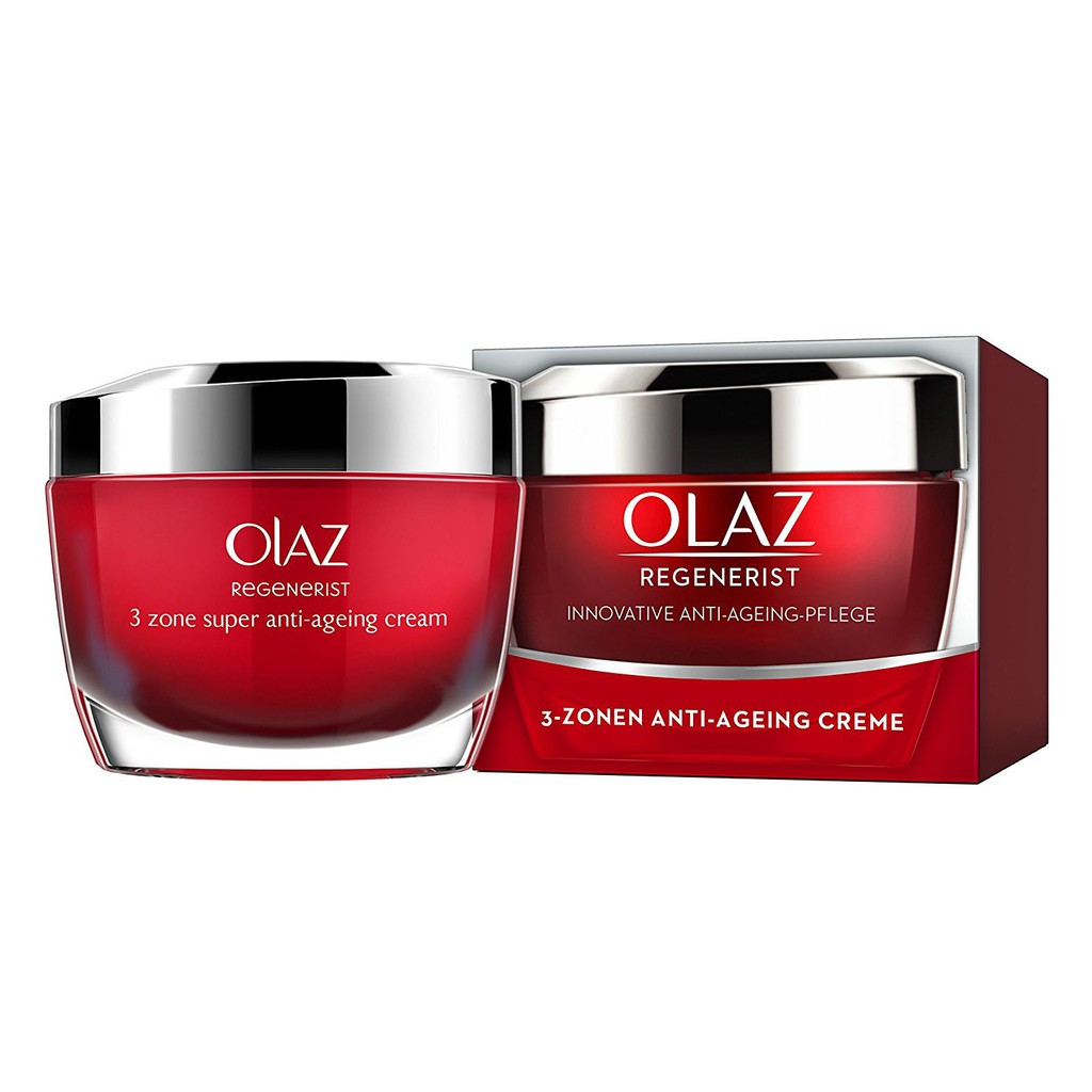 Kem dưỡng da chống lão hóa ban đêm Olaz Regenerist 3 Zone Anti-Ageing 50ml