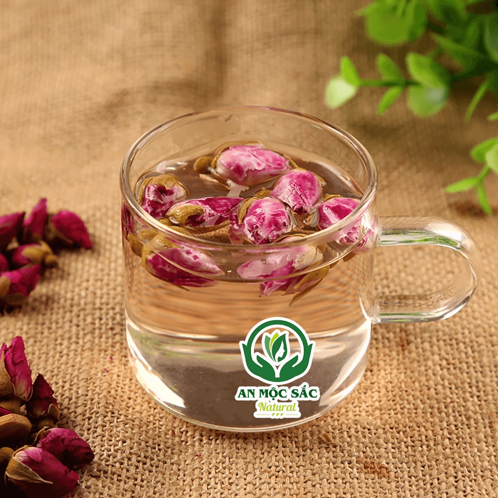✅[THƯỢNG HẠNG] Trà Hoa Hồng Đà Lạt Sấy Khô Nguyên Bông Tự Nhiên An Mộc Sắc