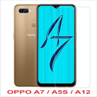 Kính Cường Lực Nano Dẻo, Dán PPF OPPO A7/A5S/A12 + Kính Bảo vệ camera OPPO A7/A5S/A12