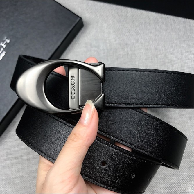 Bộ dây thắt lưng da COACH thời trang dài 120cm sành điệu cho nam