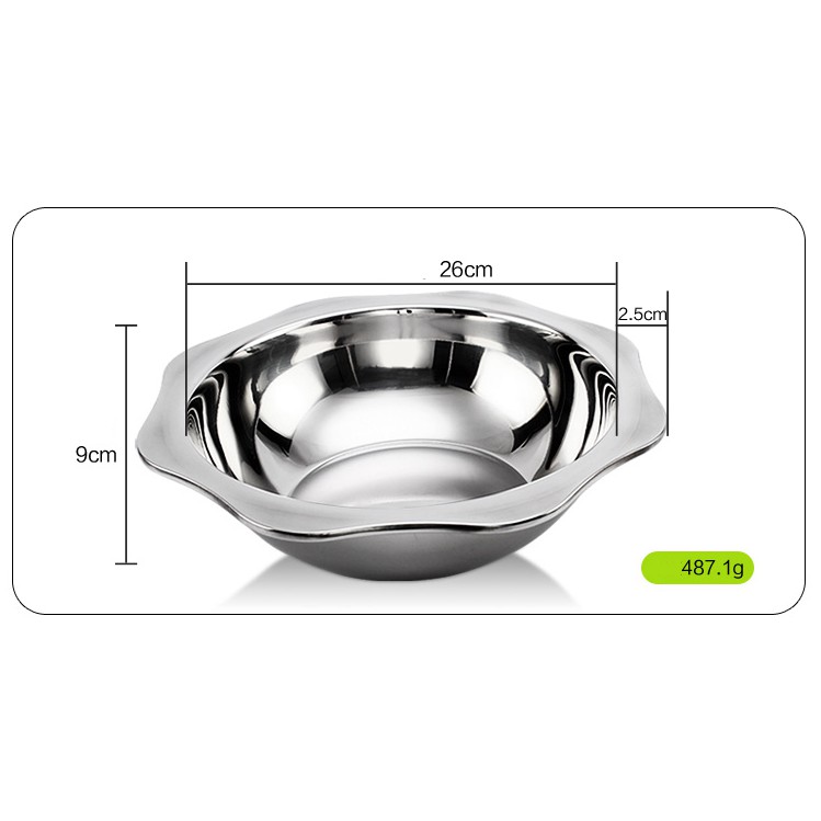 Nồi lẩu Inox 304 hình bông hoa phong cách nhà hàng buffet lẩu Hong Kong đang hot cho gia đình nhiều kích thước