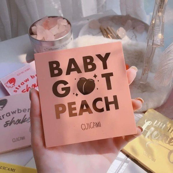 Bảng màu mắt 9 ô Guicami Baby Got Peach 9g