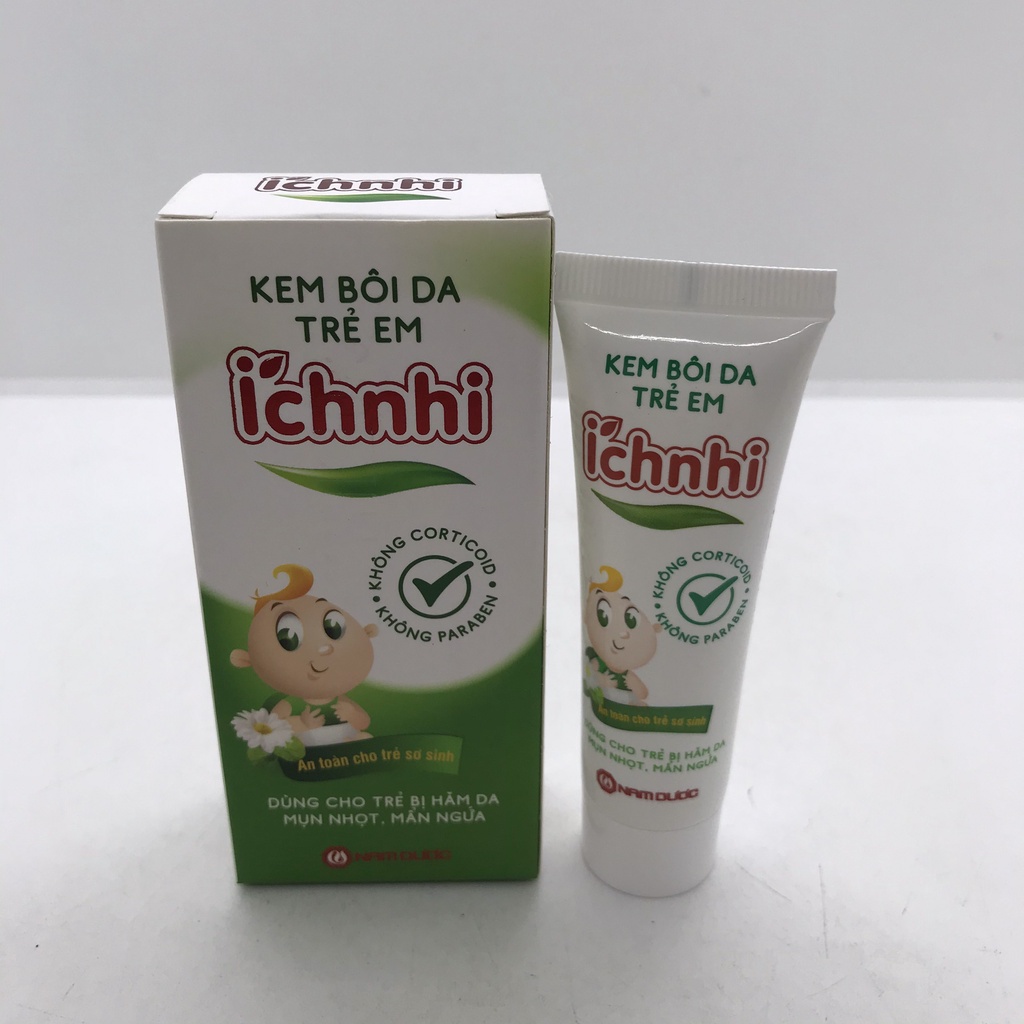 Kem Bôi Da Trẻ Em Ích Nhi làm mát da và dịu vết rôm sảy, hăm tã, mẩn ngứa, nứt nẻ da