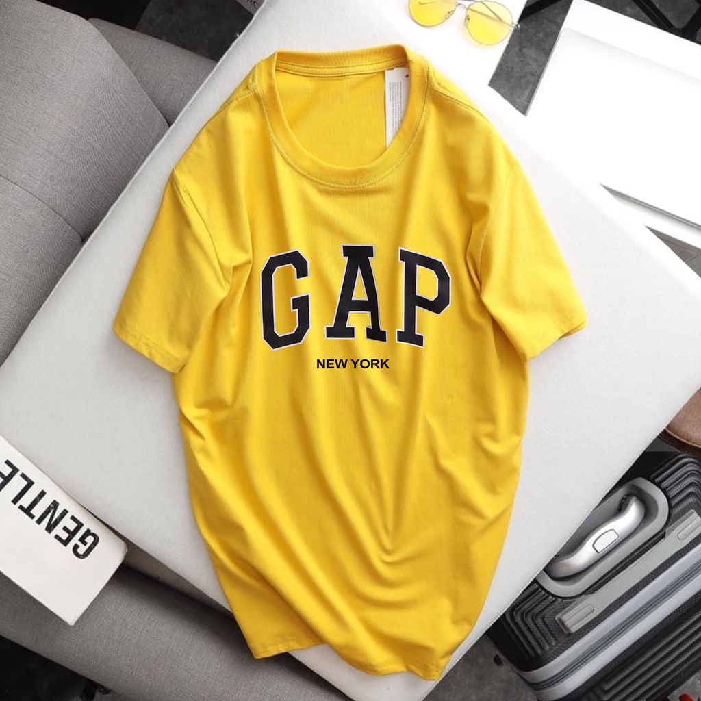 Áo thun unisex gap new york  form rộng vải cotton aophongfromrong.vn - áo phông nam nữ phong cách ulzzang
