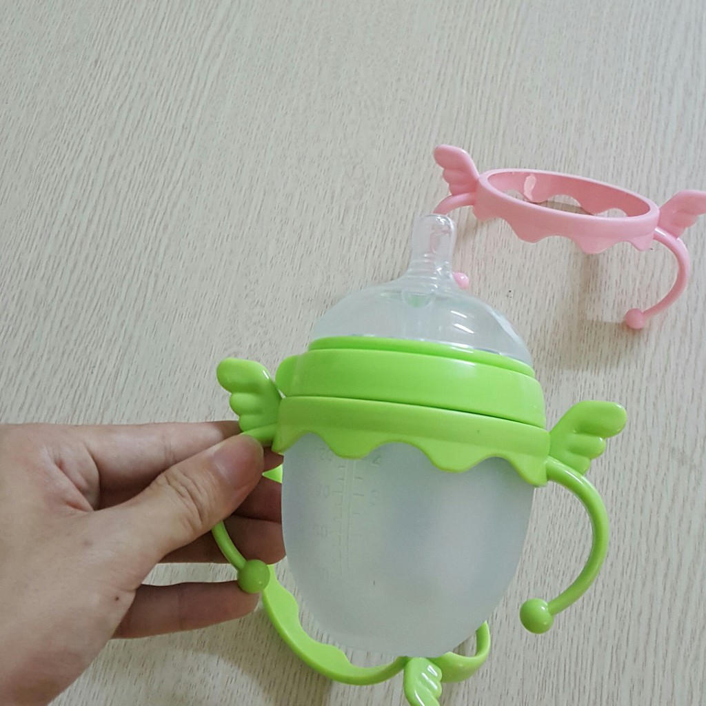 Tay cầm bình sữa Como chống nóng cho bé