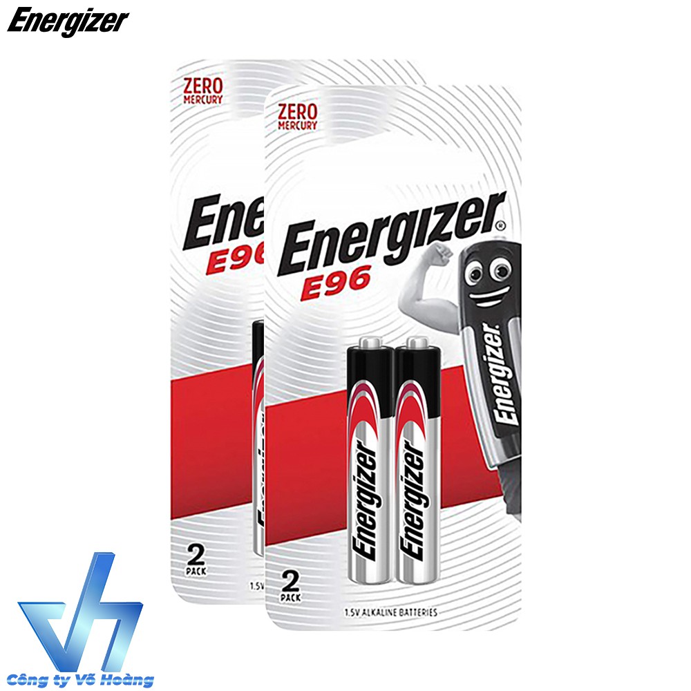 Bộ 4 pin Energizer AAAA E96 1.5V Alkaline (Bạc)