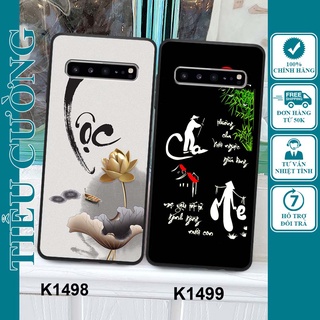 Ốp samsung s10 / s10 5g / s10 plus / s10+ in hình thư pháp siêu đẹp, bền và rẻ