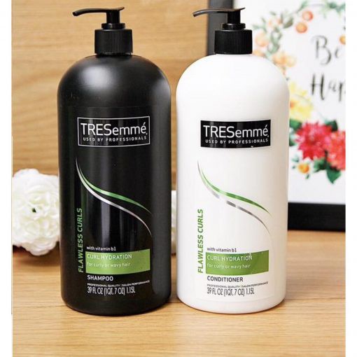 CẶP DẦU GỘI+XẢ TRESEMME CURL HYDRATION 1.15 LÍT MỸ CHO TÓC XOĂN VÀ TÓC UỐN  | Shopee Việt Nam