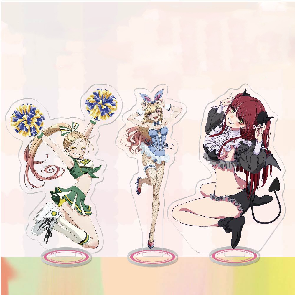 (nhiều mẫu) Standee My Dress-Up Darling Nàng Nổi Loạn x Chàng Thợ May tượng acrylic anime mica chibi trang trí trưng bày