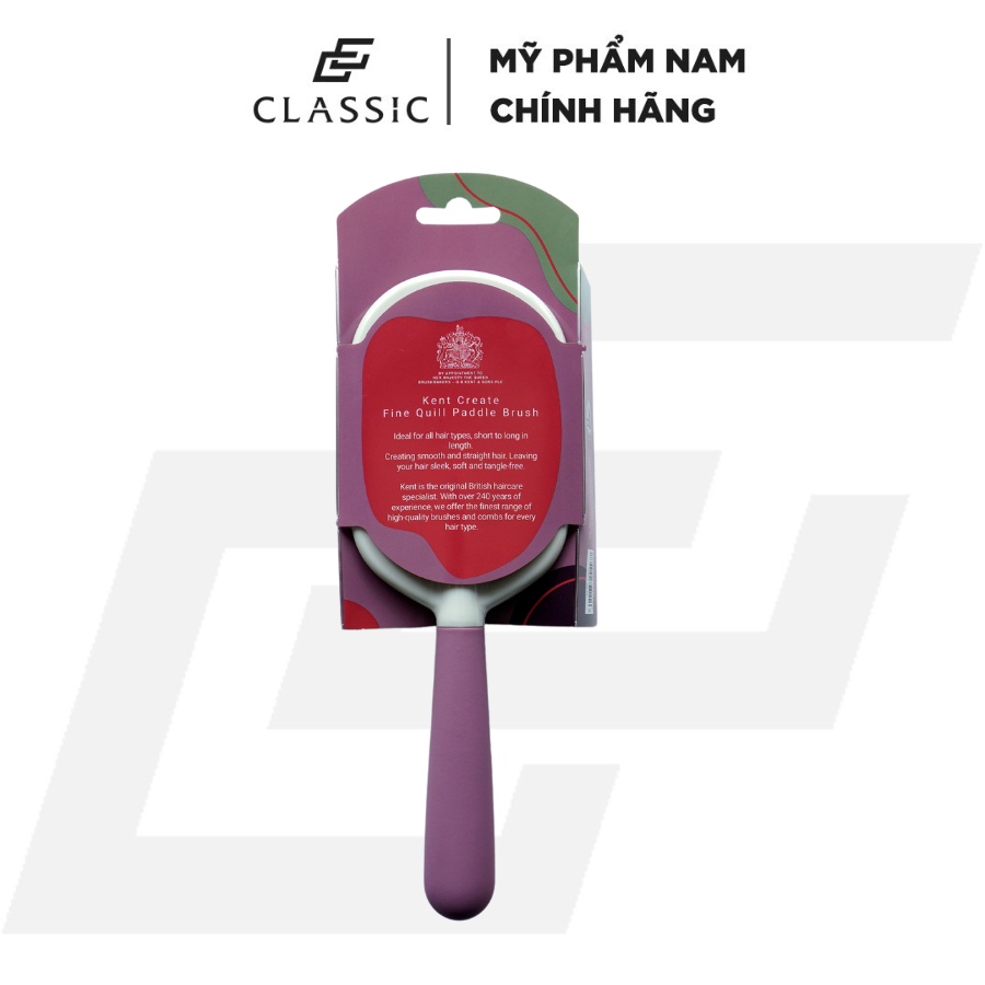 Lược Chải Tóc Kent Brushes Large Fine Paddle – KCR5