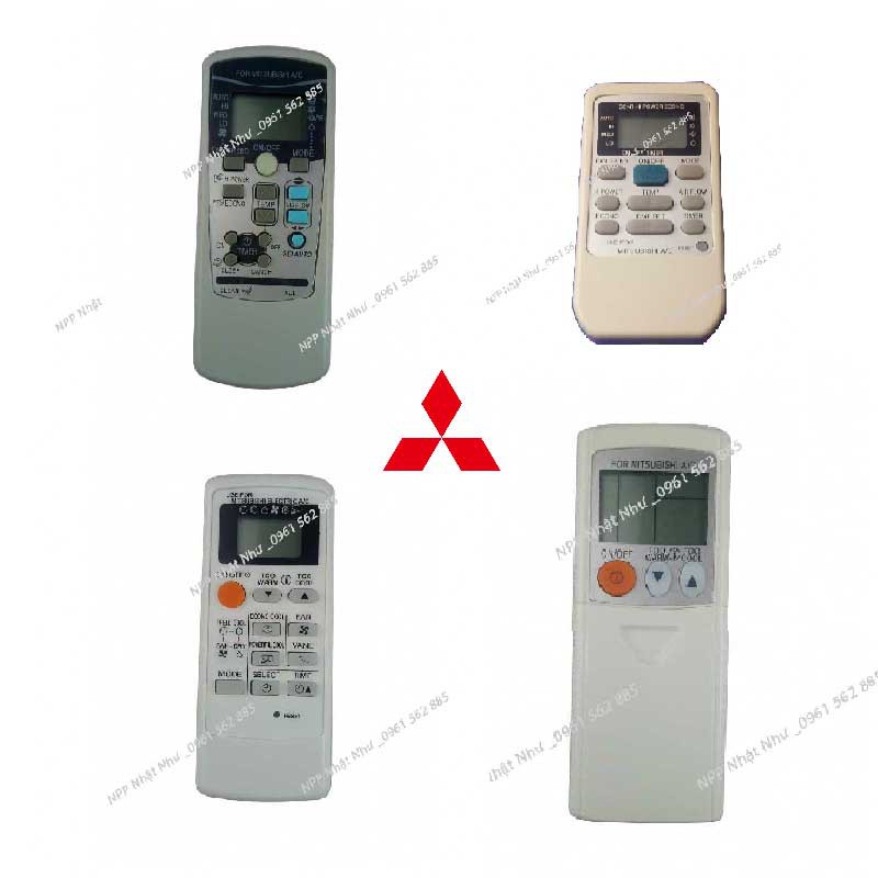 Remote máy lạnh Mitsubishi_Tổng Hợp 5 Mẫu Remote Sử Dụng Cho Máy Lạnh Mitsubishi Thông Dụng Nhất ( Kèm Ảnh Thật)