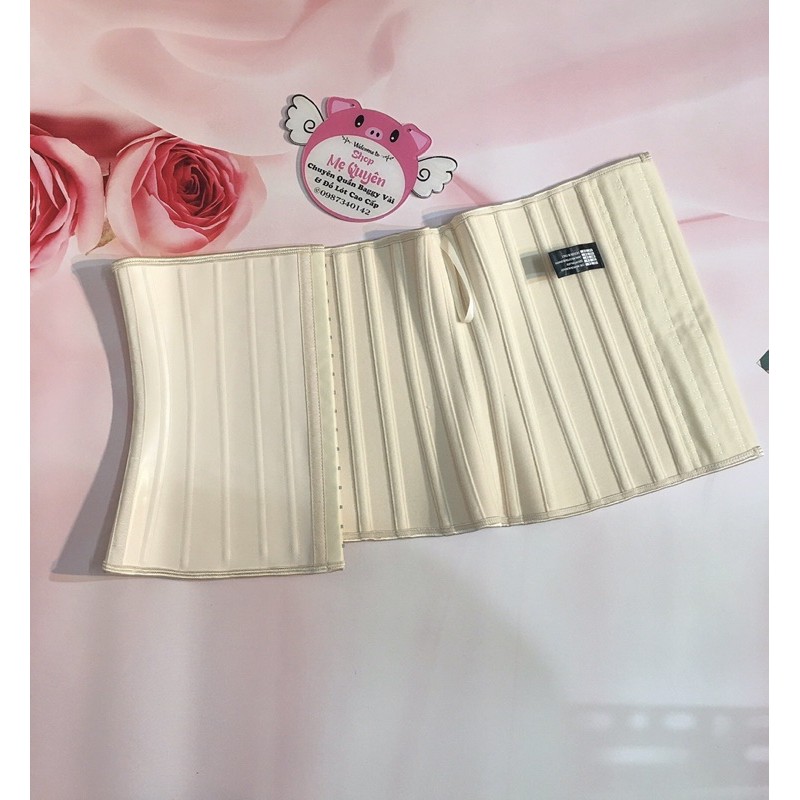 Đai Gen Latex 25 xương siêu đốt cháy mỡ thừa- cao 25cm và 29cm