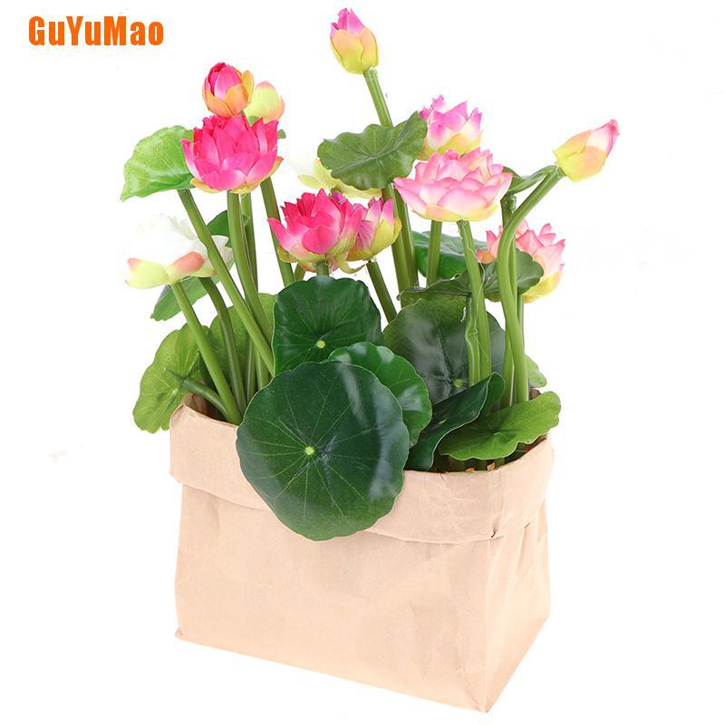 Hoa Sen Nhân Tạo Trang Trí Nhà Ở