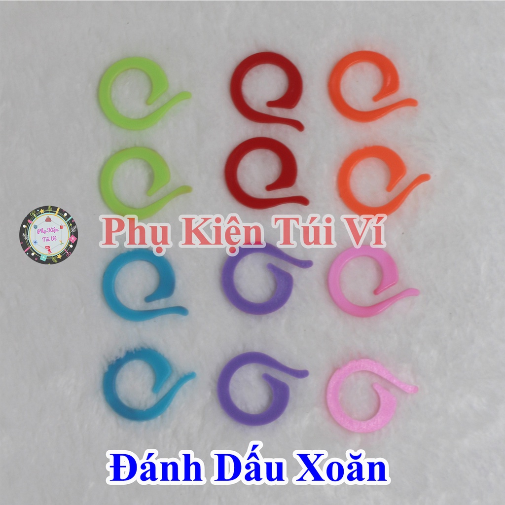 Đánh dấu xoăn 10k/10 cái màu ngẫu nhiên