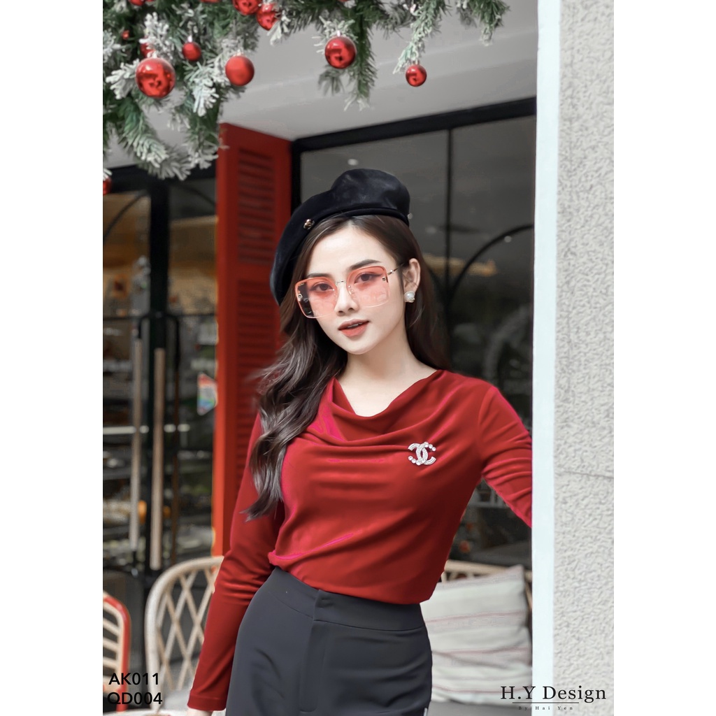 Áo nhung kèm tag- AK011