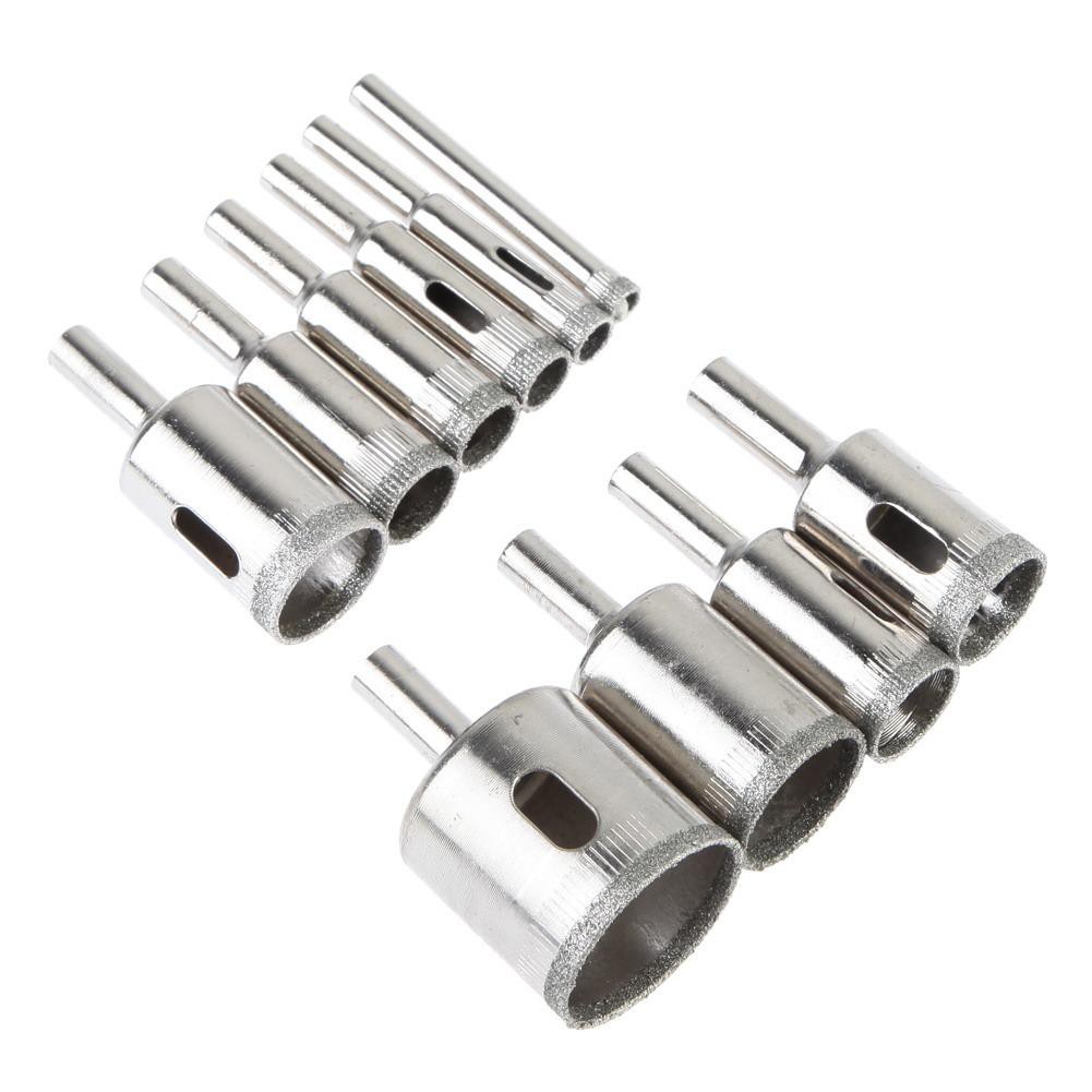 1pc/4pcs/10pcs Diamond Holesaw Drill Bit Tool for Ceramic Glass Granite Tile Cutter Holer Cutting