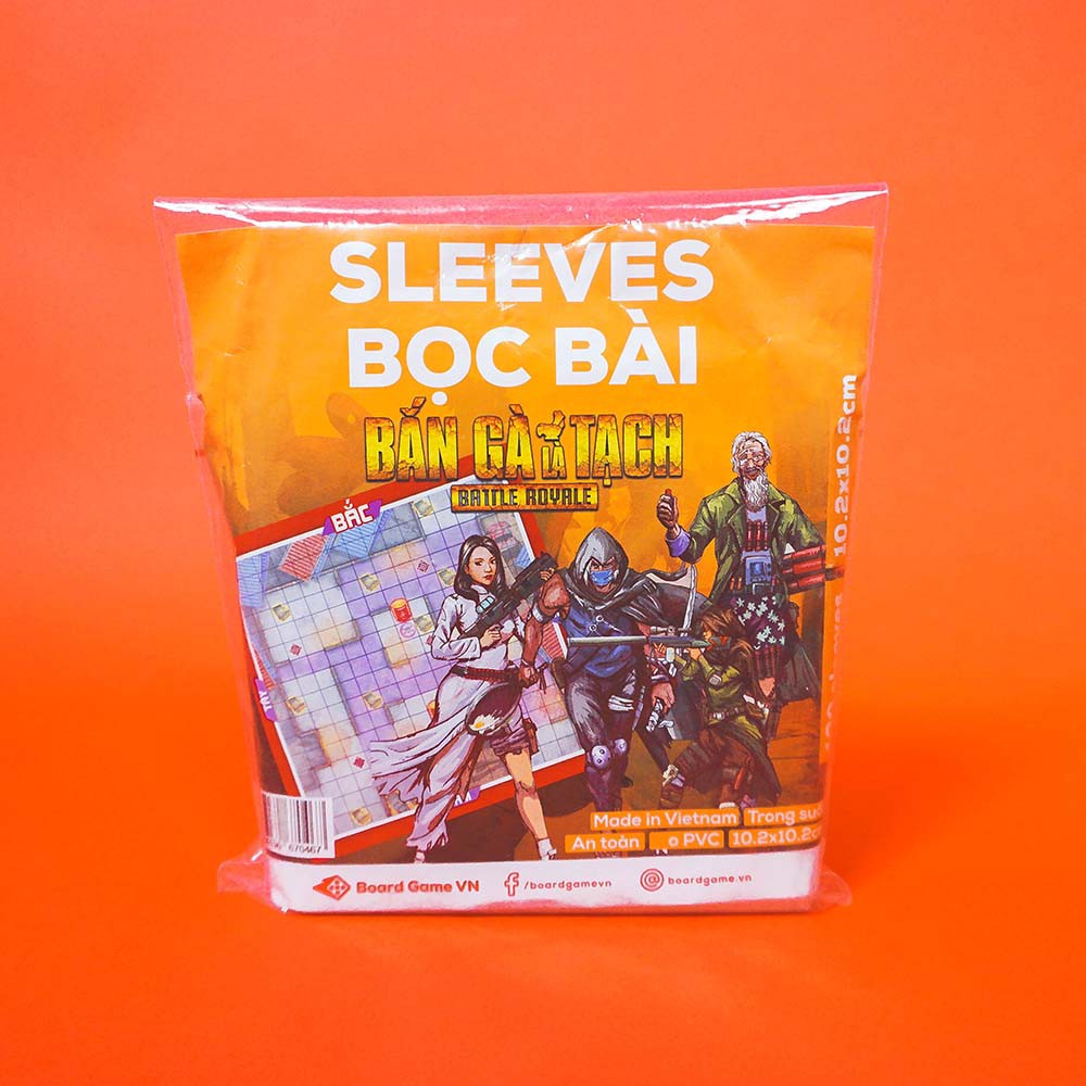 Sleeves bọc bài Minimap của Bắn Gà Là Tạch (10.2x10.2cm) - BoardgameVN