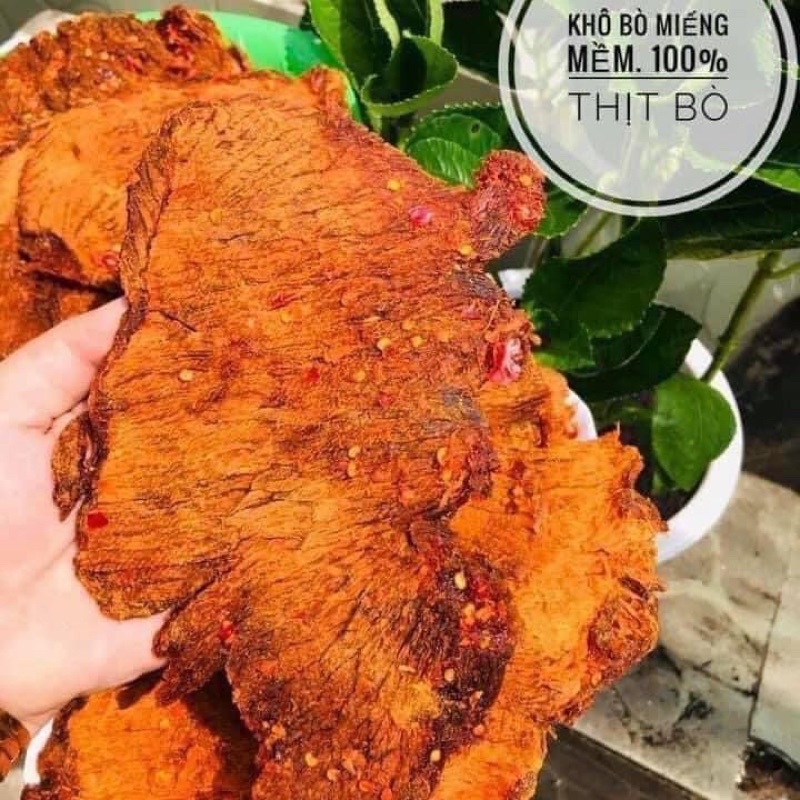 [pet 250g] Khô bò miếng mềm - 💯% từ thịt bò (hàng loại 1)
