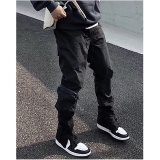 Quần Black Vibe Zip Cargo [ 𝗔𝗡𝗬𝗪𝗔𝗬$ ]