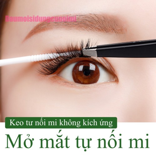 Keo nối mi không cay tự nối, có thể mở mắt tự nối mi, 2s khô, bền 2~3 tuần, nối được khoảng 30 đến 50 bộ mi | WebRaoVat - webraovat.net.vn