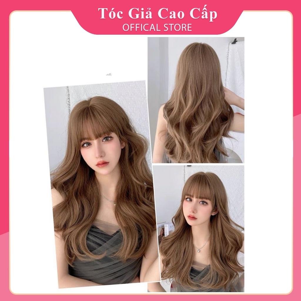 Tóc giả nữ ❤️FREESHIP❤️nguyên đầu xoăn dợn mã 2029