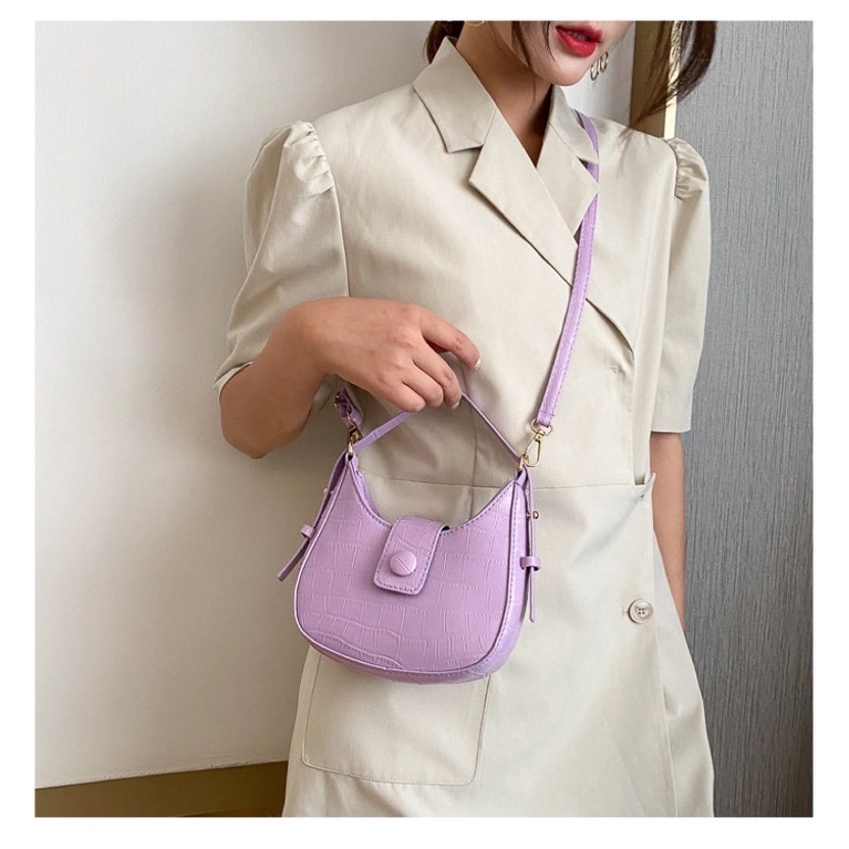 Túi xách nữ QUẢNG CHÂU  KẸP NÁCH Da PU 008 Ulzzang hottrend 2021 ( CÓ ẢNH VÀ VIDEO CẬN CHẤT) | BigBuy360 - bigbuy360.vn
