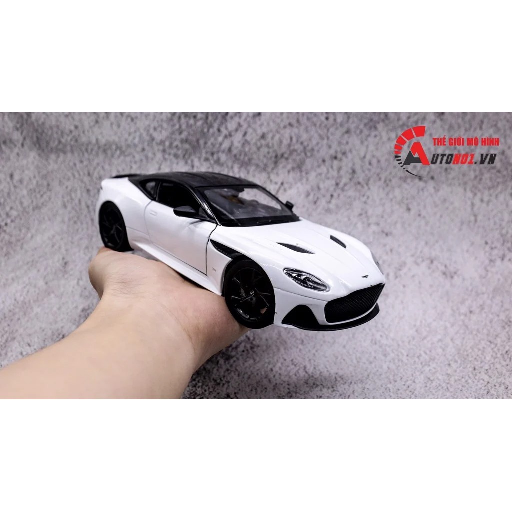 MÔ HÌNH XE ASTON MARTIN DBS SUPERLEGGERA WHITE 1:24 WELLY 6891